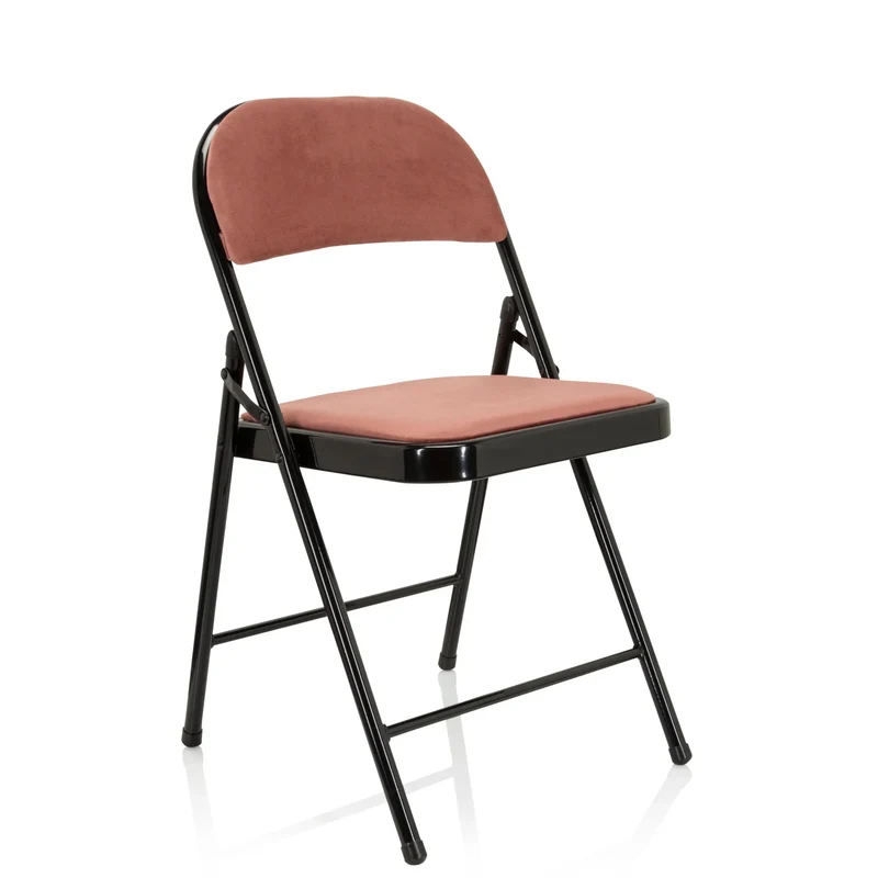 TUDELA I | Tissu velours - Chaise pliante