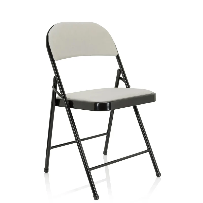 TUDELA I | Tissu velours - Chaise pliante