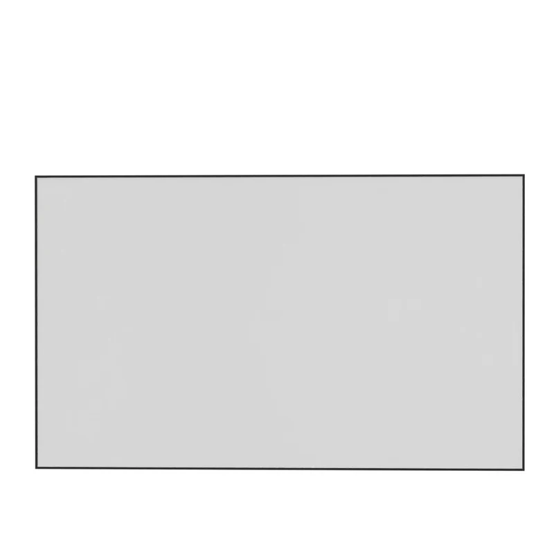 LINTEX Whiteboard ONE | Rahmen Weiß und Schwarz | Emaillierte, magnetische Schreibfläche