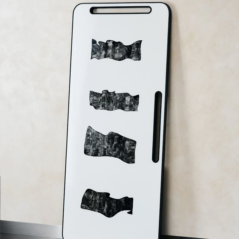 LINTEX Whiteboard Note | doppelseitig emailliert & magnetisch
