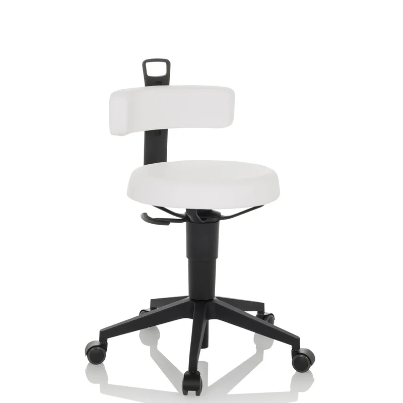 TOP WORK FLEX PU | Kunstleder - Drehhocker