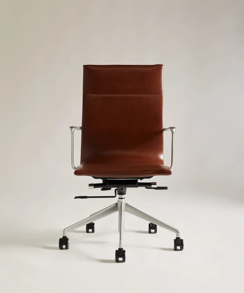 Silla de oficina en Polipiel High Back Miller