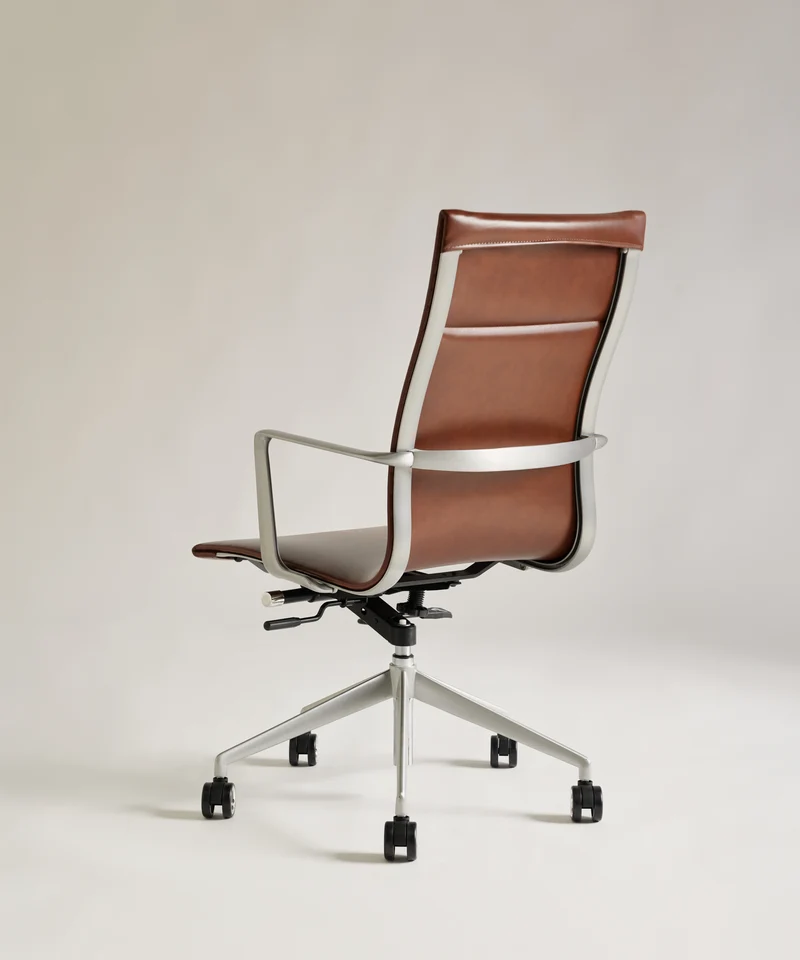 Silla de oficina en Polipiel High Back Miller