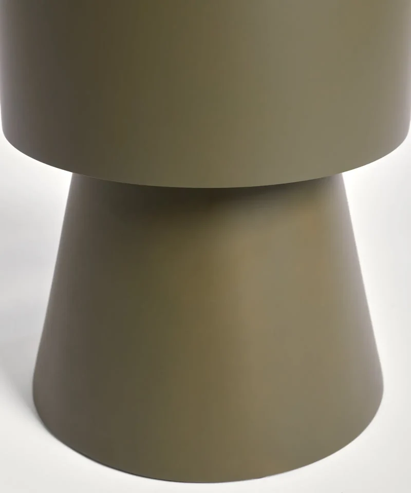 Mesita Auxiliar de Madera Nate (30x49 cm)