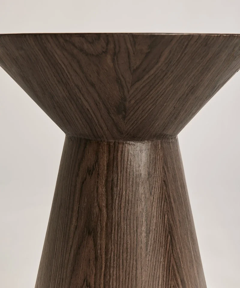Mesita auxiliar de madera Inca (40x51 cm)