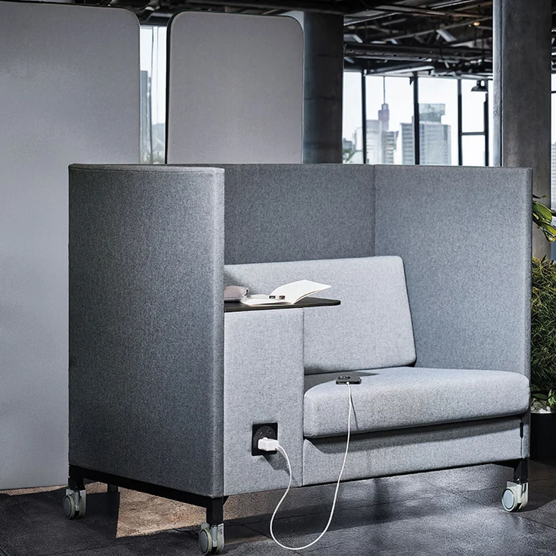 SMV Manhatten Workplace Lounge-Sofa mobil | Lounge-Sessel Brandschutzzertifiziert | schwer entflammbar nach DIN 66084 p-a / B1