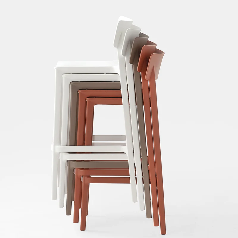Kastel Klan Barhocker | Tresenstuhl | Barstuhl Kunststoff | Outdoor / Indoor