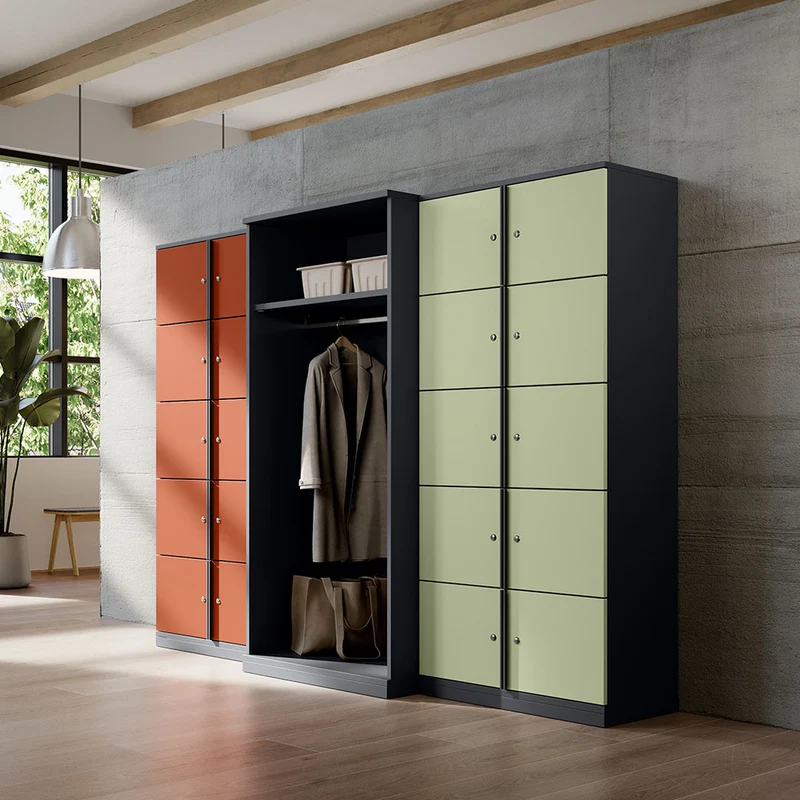 Lockerschrank Style | Schließfachschrank | Büroschrank | 4 + 5OH x 40 cm