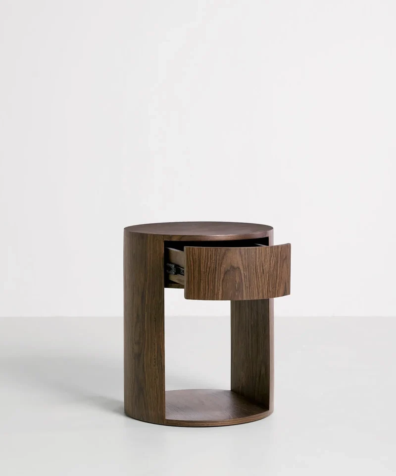 Mesita de Noche de Madera Abbie