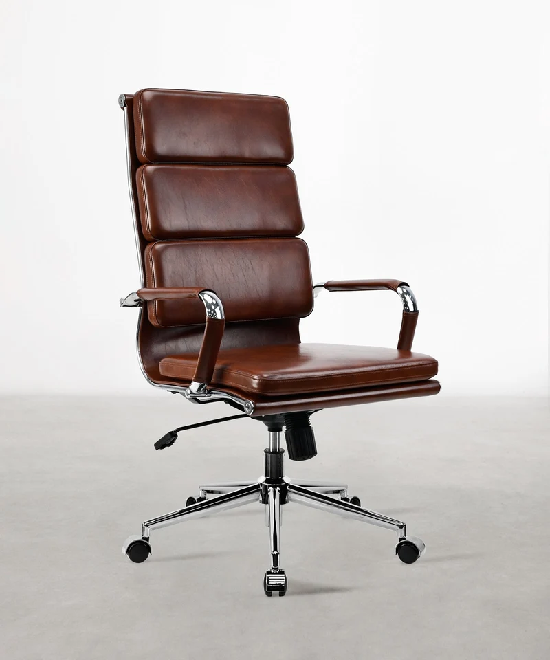 Silla de Oficina en Polipiel High Base Jackson