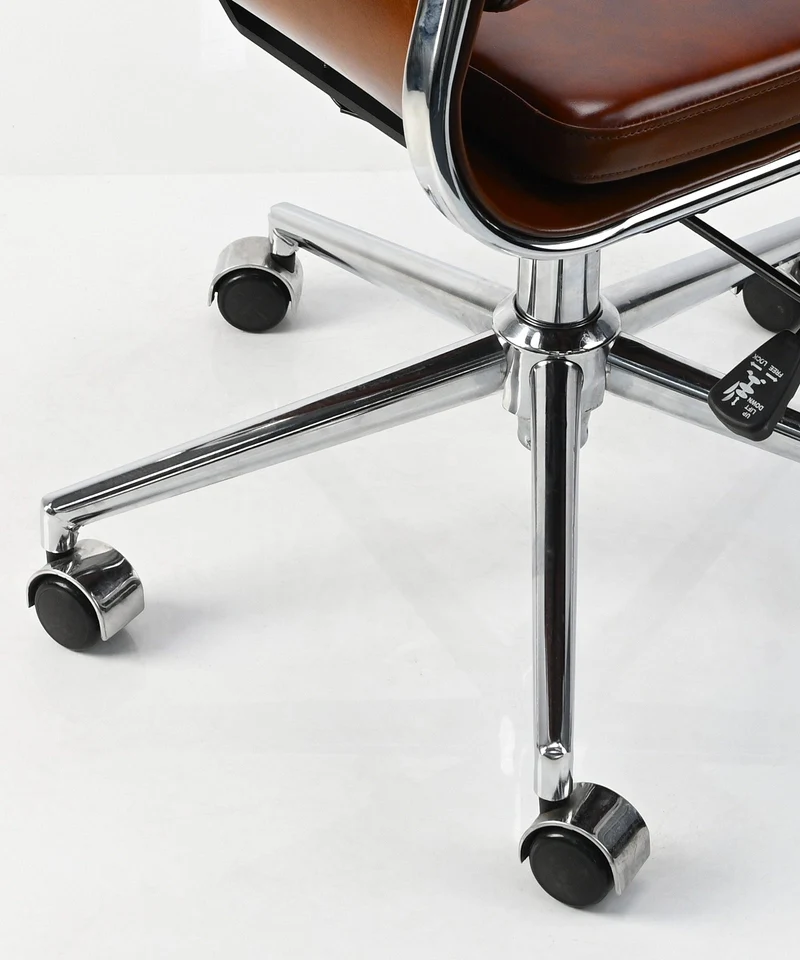 Silla de Oficina en Polipiel High Base Jackson