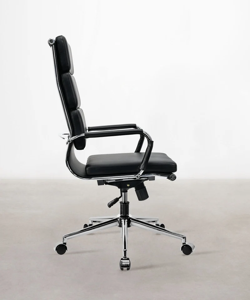 Silla de Oficina en Polipiel High Base Jackson