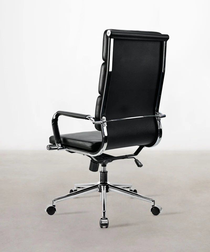 Silla de Oficina en Polipiel High Base Jackson