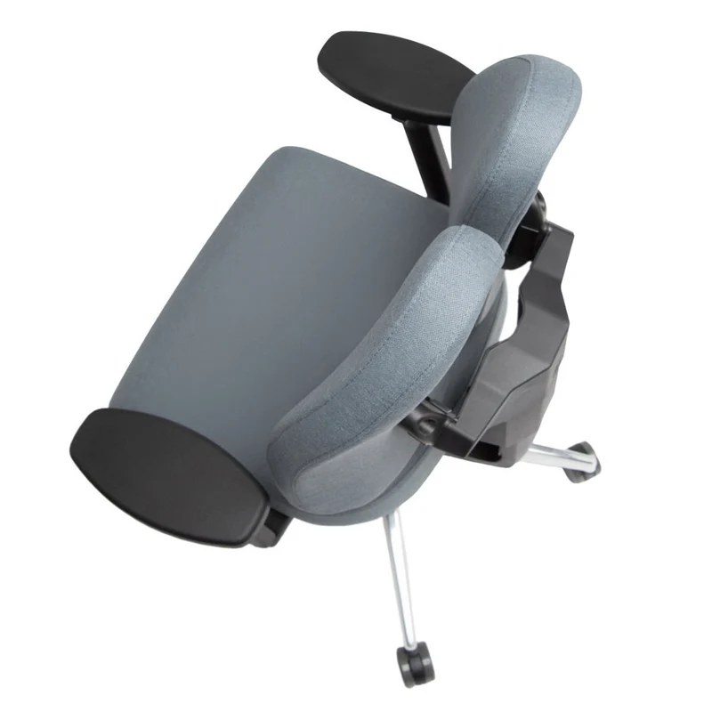Wupperchair Muvback L2 | 4D Armlehnen | ergo Bürostuhl | geteilter Rücken
