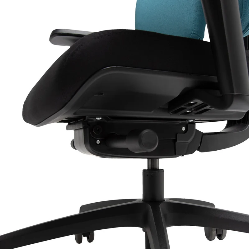 Wupperchair Muvback L2 | 4D Armlehnen | ergo Bürostuhl | geteilter Rücken