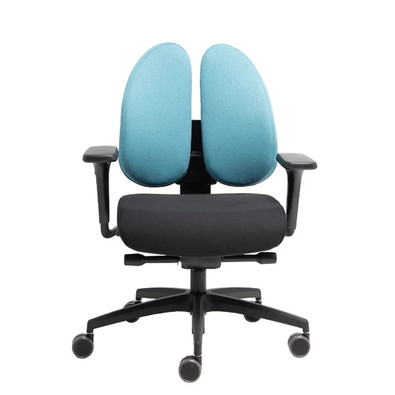 Wupperchair Muvback L2 | 4D Armlehnen | ergo Bürostuhl | geteilter Rücken