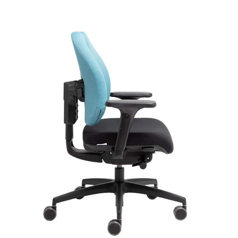 Wupperchair Muvback L2 | 4D Armlehnen | ergo Bürostuhl | geteilter Rücken