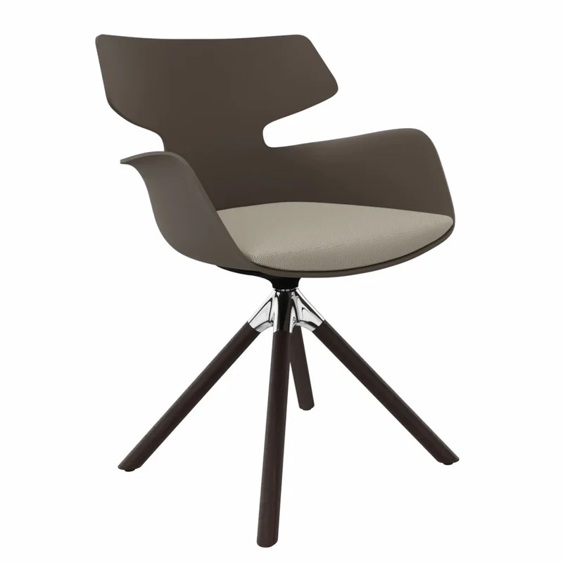 Wiesner Hager bloum mit Sitzpolster | Besucherstuhl | Konferenzstuhl | Design Sessel