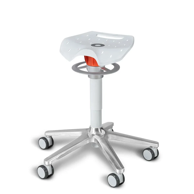 KÖHL ONGO Roll Sattel | ohne Polster | ergonomischer Sitzhocker | Arbeitshocker | Sattelhocker