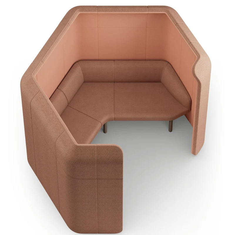 Sedus se:hive circle | Loungesofa | Modulares Raum-in-Raum System mit Bench