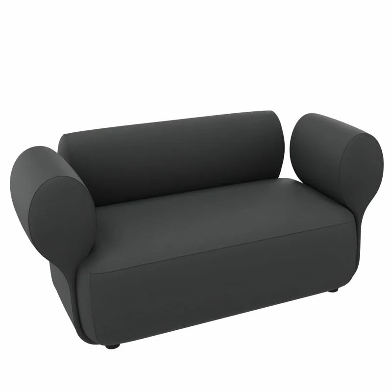Klipper Lounge 2-Sitzer Sofa Kastel – Design Loungesofa | Sofasystem für moderne Kommunikationszonen