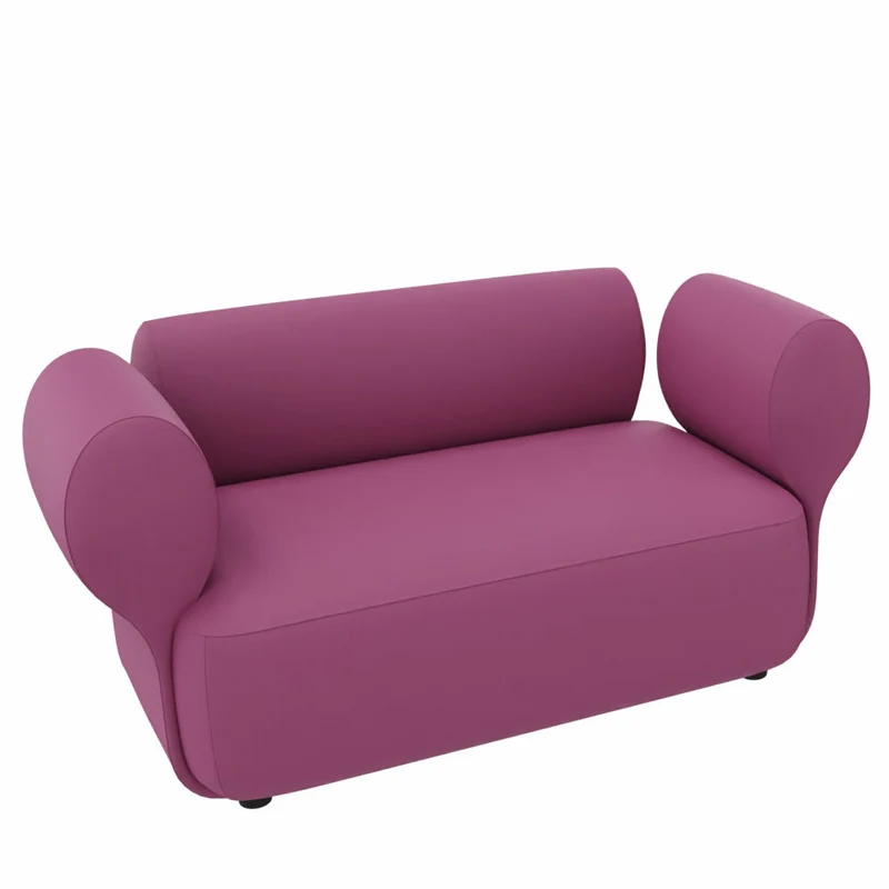 Klipper Lounge 2-Sitzer Sofa Kastel – Design Loungesofa | Sofasystem für moderne Kommunikationszonen
