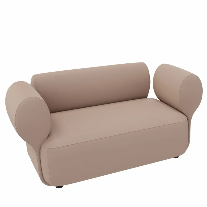 Klipper Lounge 2-Sitzer Sofa Kastel – Design Loungesofa | Sofasystem für moderne Kommunikationszonen