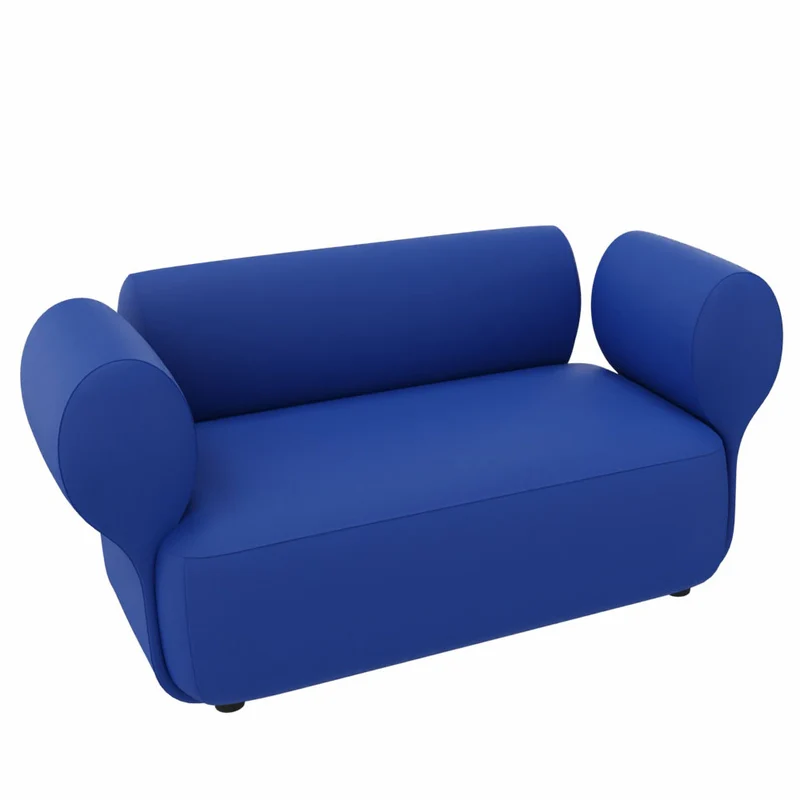 Klipper Lounge 2-Sitzer Sofa Kastel – Design Loungesofa | Sofasystem für moderne Kommunikationszonen