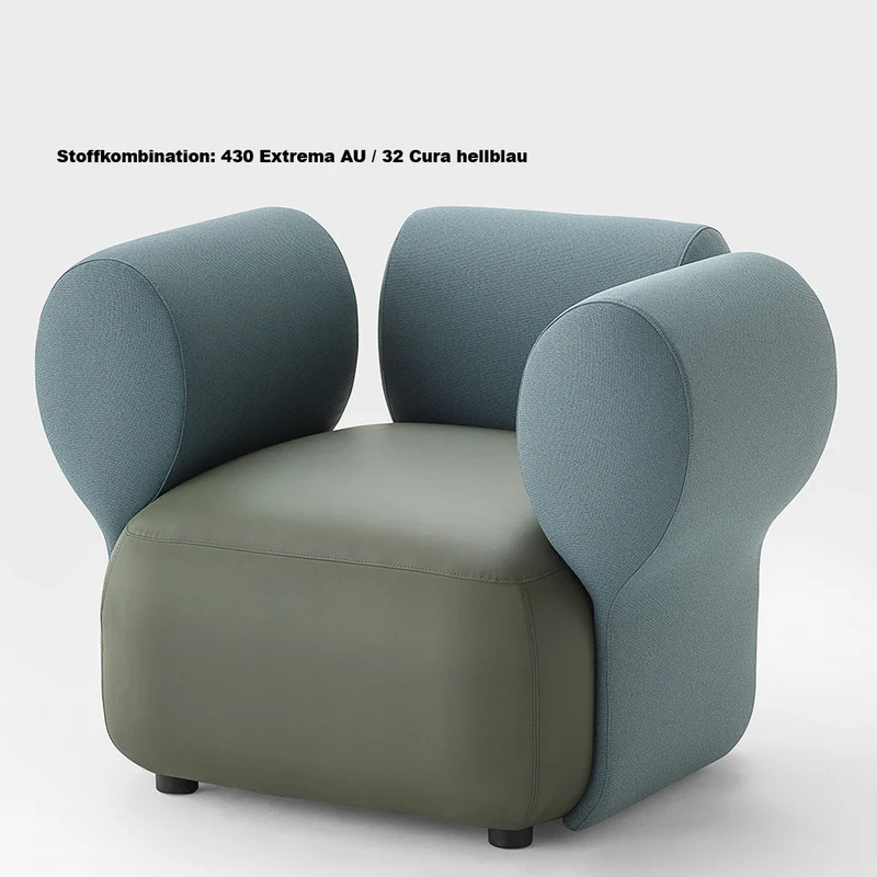 Klipper Lounge Sessel Kastel – Design Loungesessel | Sofasystem für moderne Kommunikationszonen