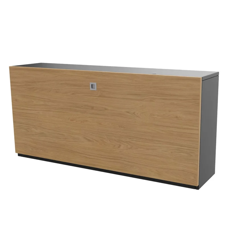 Reiss Wandschreibtisch klappbar | Platz für 2 Monitore | Schreibtisch - 115cm breit - viel Platz