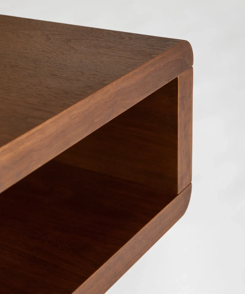 Mesa de Centro Rectangular en Madera Sanji (100x60 cm)