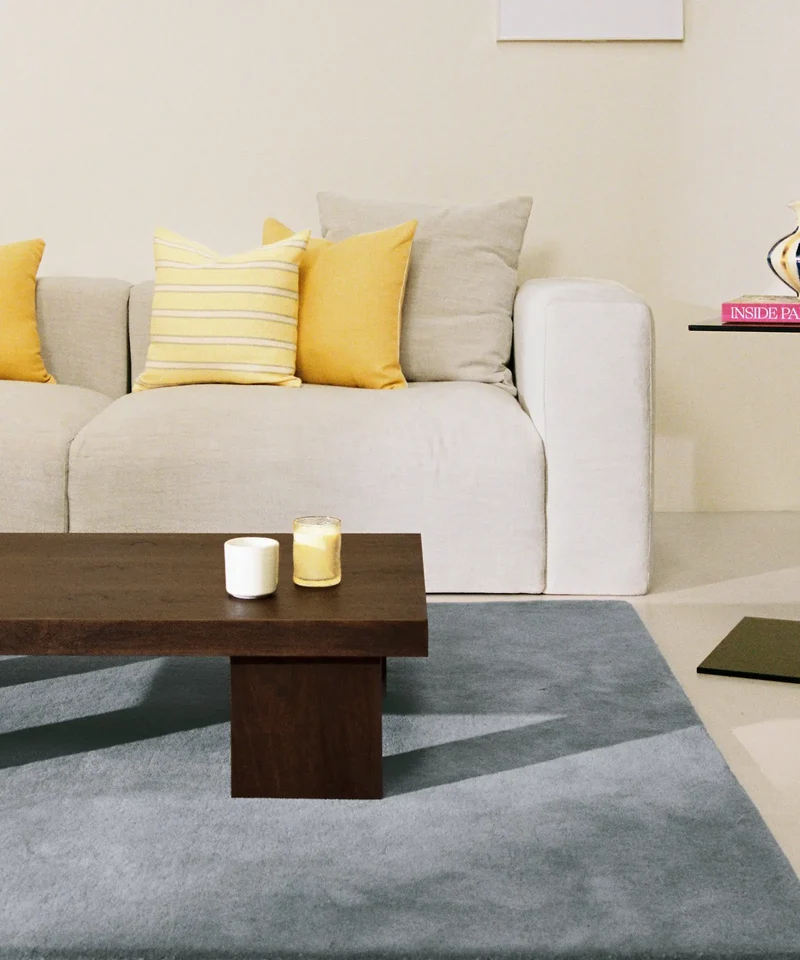 Mesa de Centro Rectangular en Madera Nami (100x60 cm)