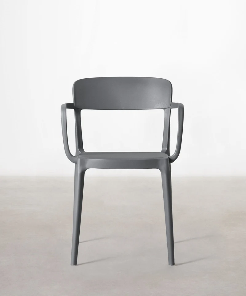 Silla de Polipropileno con Reposabrazos Saria