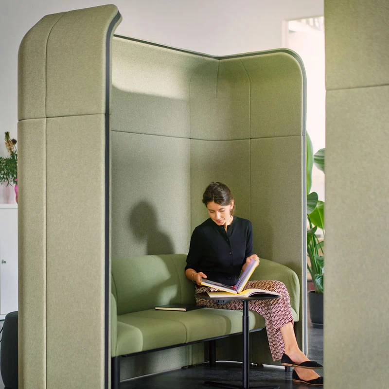 Sedus se:hive bench | 2 / 3 Sitzer | Modulares Raum-in-Raum System mit Bench für Open Space Büros