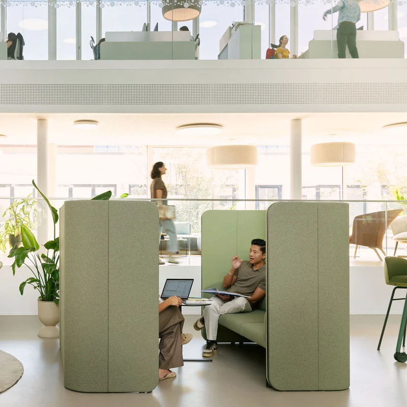 Sedus se:hive bench | 2 / 3 Sitzer | Modulares Raum-in-Raum System mit Bench für Open Space Büros