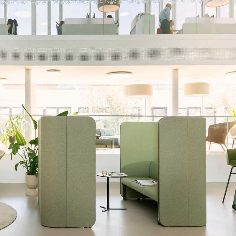 Sedus se:hive bench | 2 / 3 Sitzer | Modulares Raum-in-Raum System mit Bench für Open Space Büros