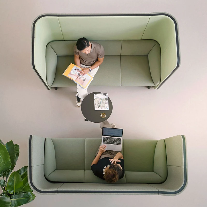 Sedus se:hive bench | 2 / 3 Sitzer | Modulares Raum-in-Raum System mit Bench für Open Space Büros