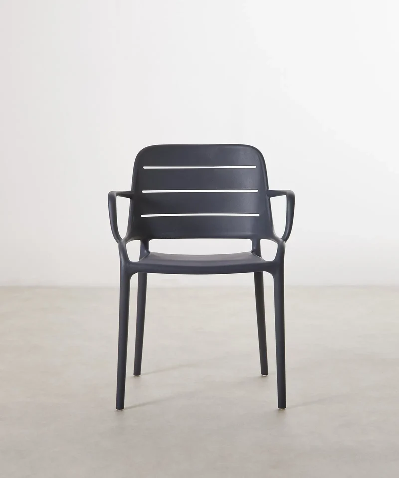 Silla de Polipropileno con Reposabrazos Mila