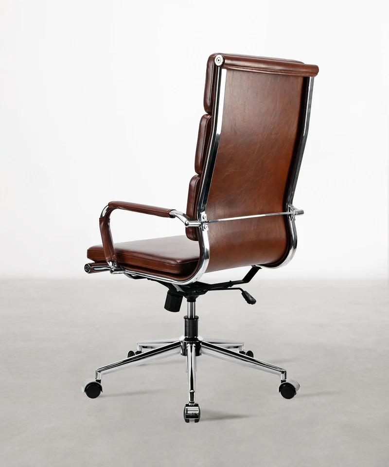 Silla de Oficina en Piel High Back Jackson