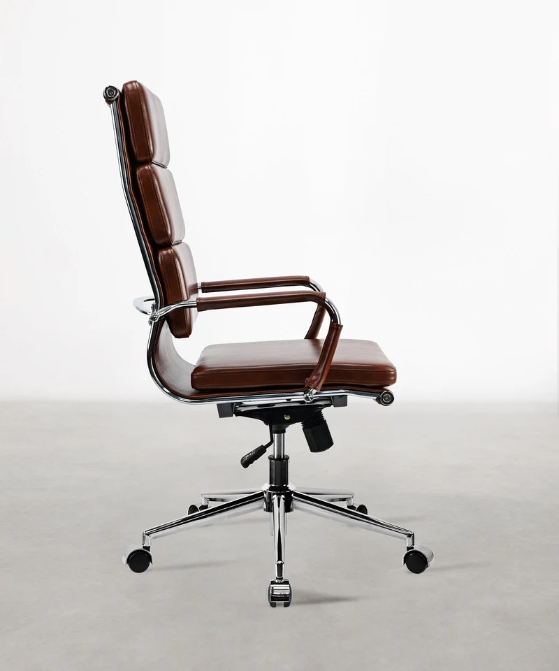 Silla de Oficina en Piel High Back Jackson