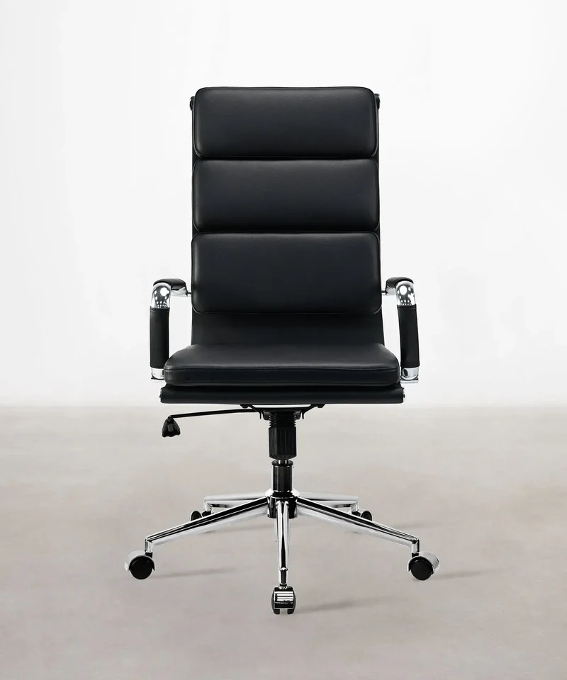 Silla de Oficina en Piel High Back Jackson