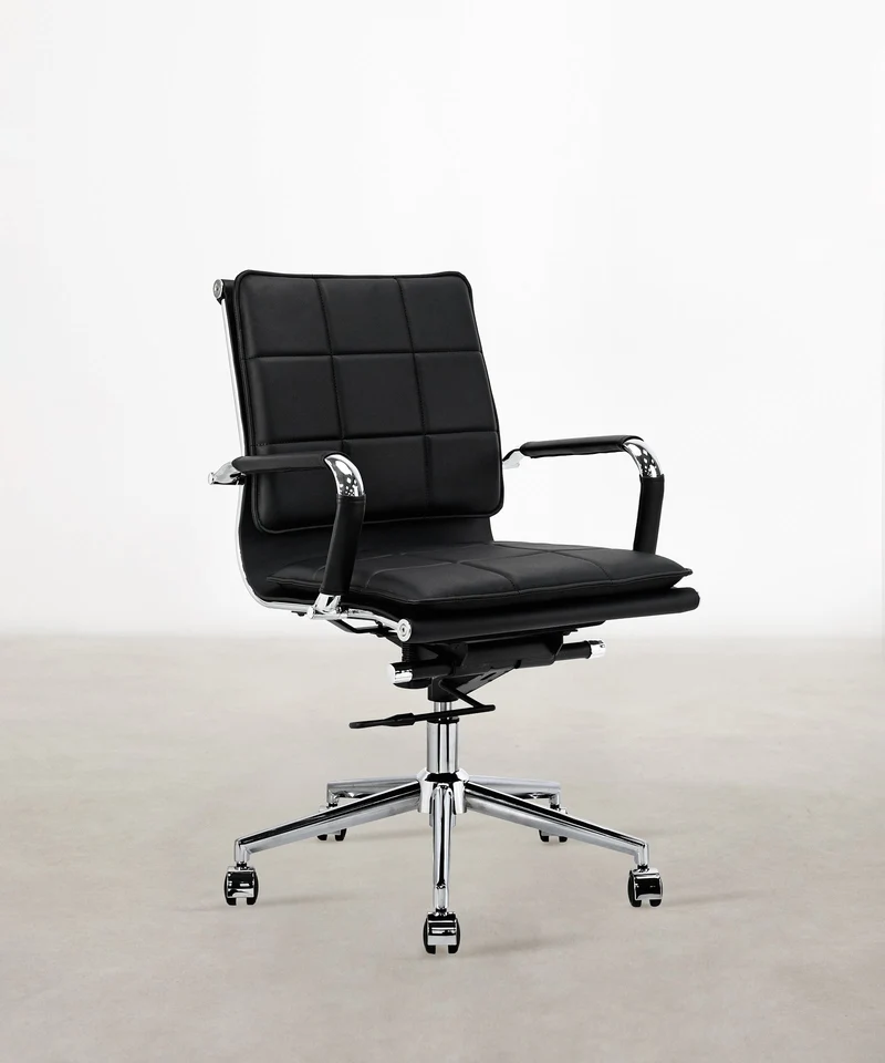 Silla de Oficina Houston en Polipiel Low Base