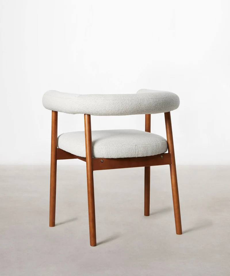 Silla de Comedor en Madera y Tapizada Sparks