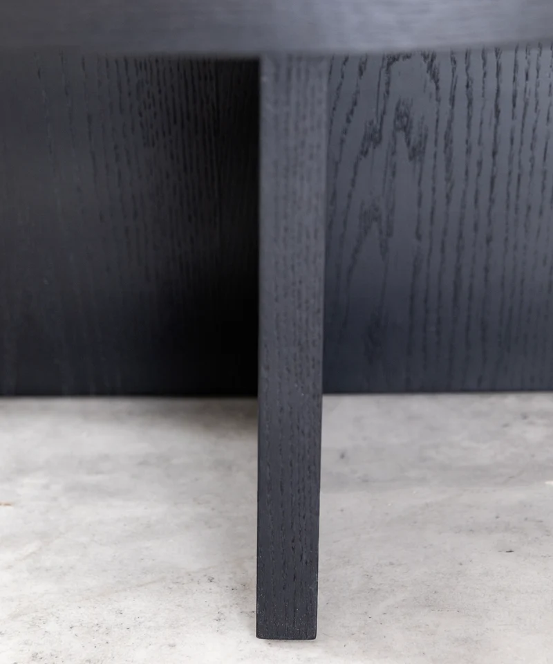 Mesa de Centro Redonda en Madera Takaya (80 cm)
