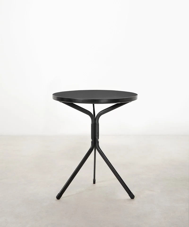 Mesa exterior de metal redonda Numa (60 x67 cm)