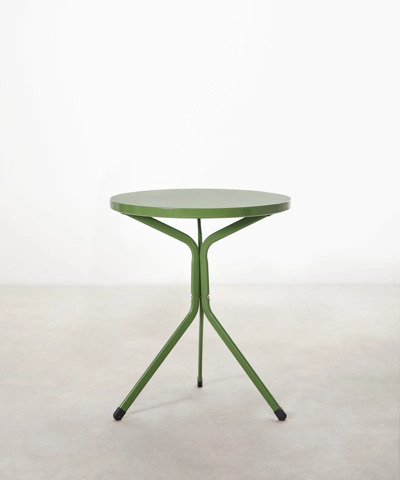 Mesa exterior de metal redonda Numa (60 x67 cm)