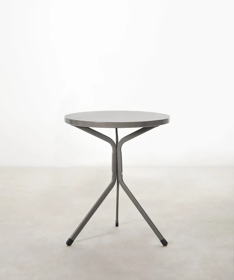 Mesa exterior de metal redonda Numa (60 x67 cm)