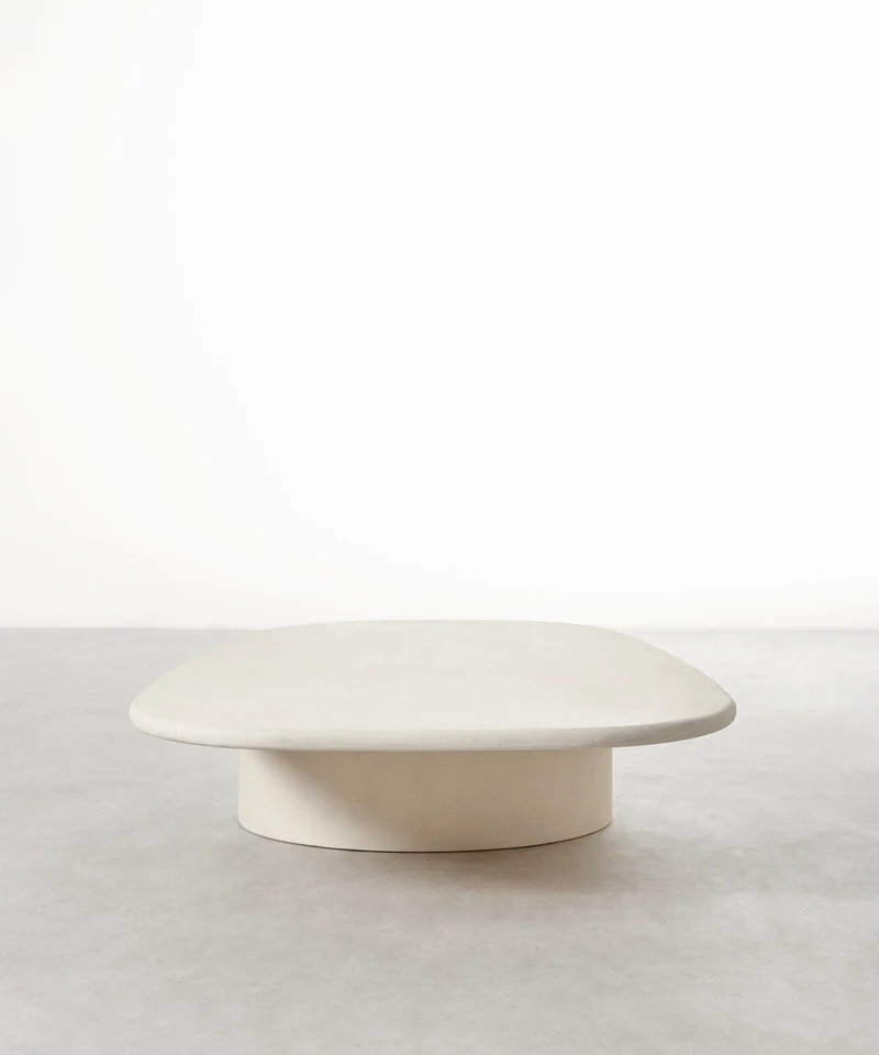 Mesa de Centro Alargada en Microcemento Lira (135 cm)