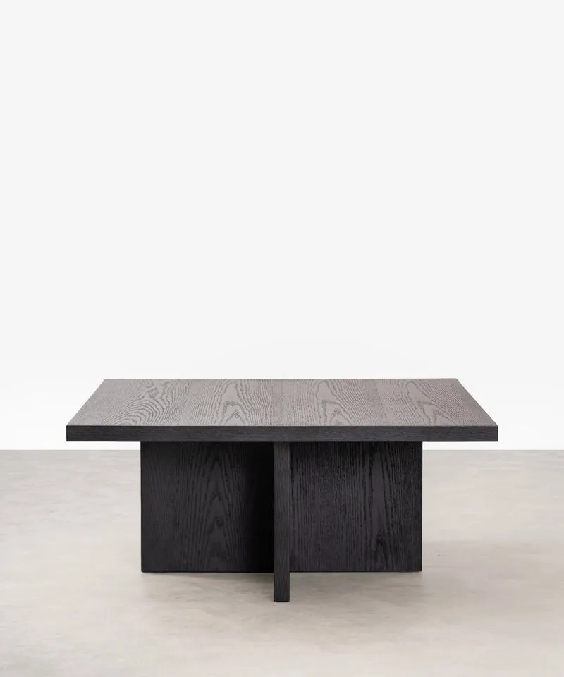 Mesa de Centro Cuadrada en Madera Nara (80x80 cm)