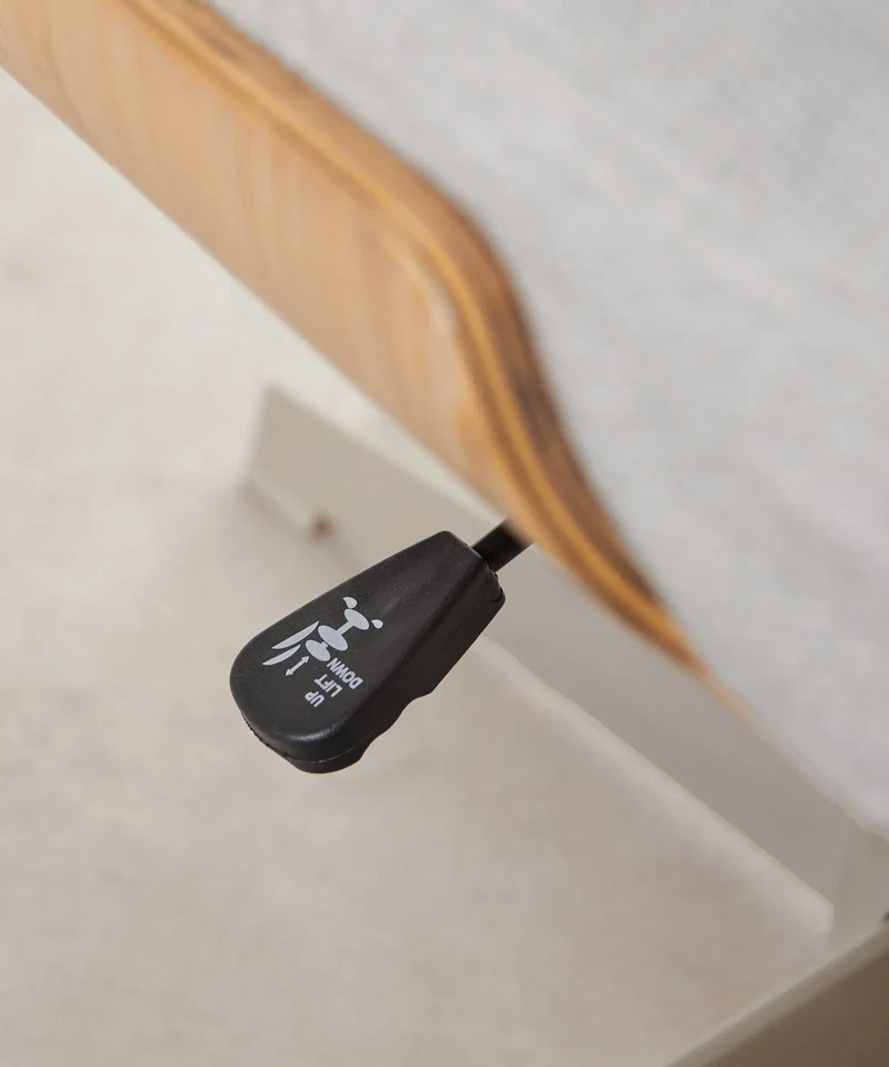Silla de Escritorio de Tela y Madera Lexa